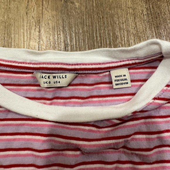 Jack Wills Striped Tshirt - Picture 3 of 5